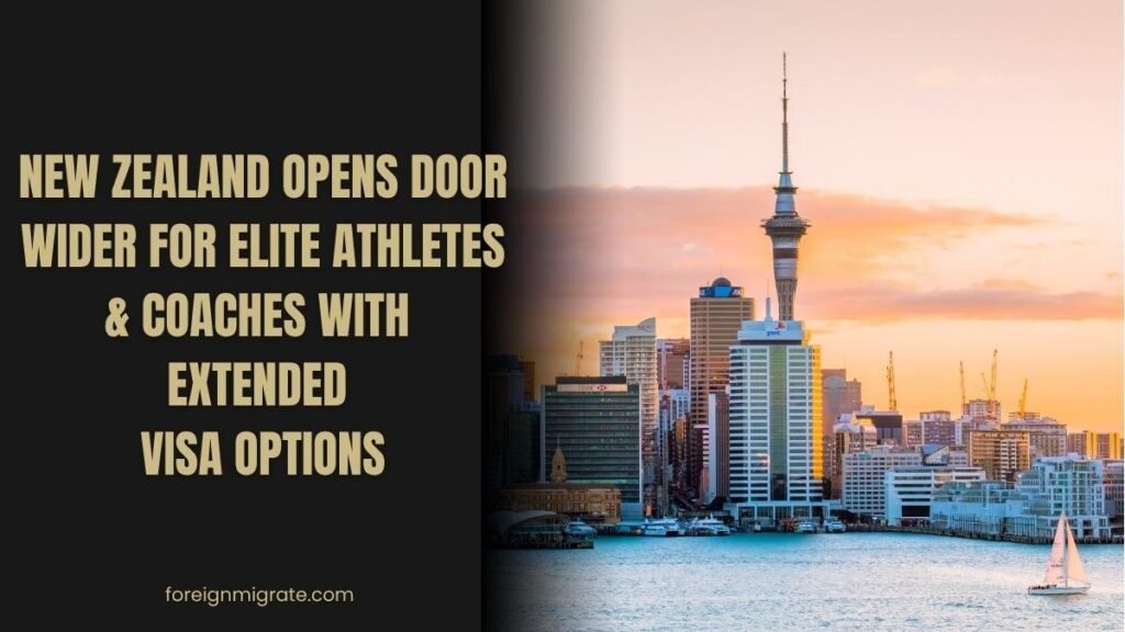 New Zealand Opens Door Wider for Elite Athletes & Coaches with Extended Visa Options